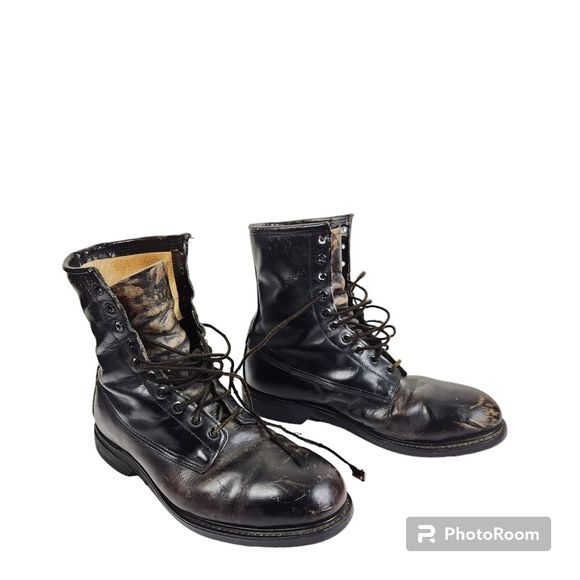 Shoes Vintage 8s Cove Shoe Company Mens Steel Toe Goodyear Sole